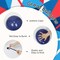 60pcs Red and Blue Balloons 12inch with Navy Slate Dusty Blue Red Balloons for Baby Shower Birthday Party Decorations